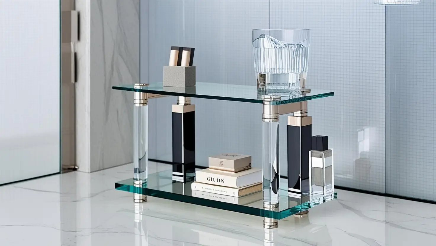 Create design like this, this is a she Shelf Glass - Image 3