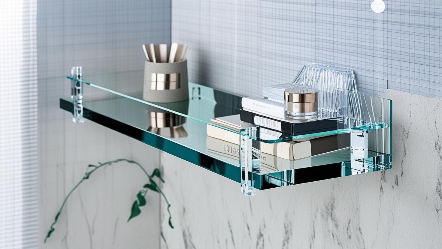 Create design like this, this is a shelf Shelf Glass - Image 4