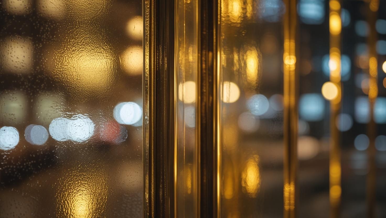 Golden one-way glass One-Way Glass - Image 2